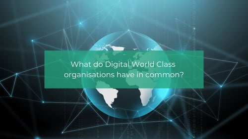 What do Digital World Class Organisations have in common?