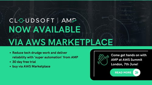 Cloudsoft AMP is now available via AWS Marketplace
