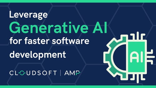 Leverage generative AI for faster software development