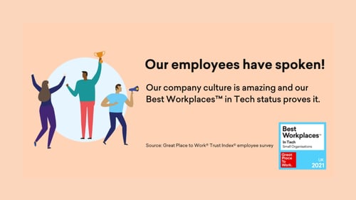 We're one of the Best Workplaces™ in Tech!
