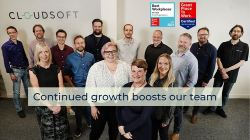 Continued growth boosts our team