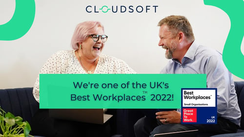 We're one of the Best Workplaces in the UK!