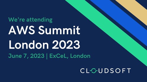 We're attending the AWS Summit in London
