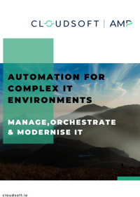 Cloudsoft AMP - automation for complex IT environments