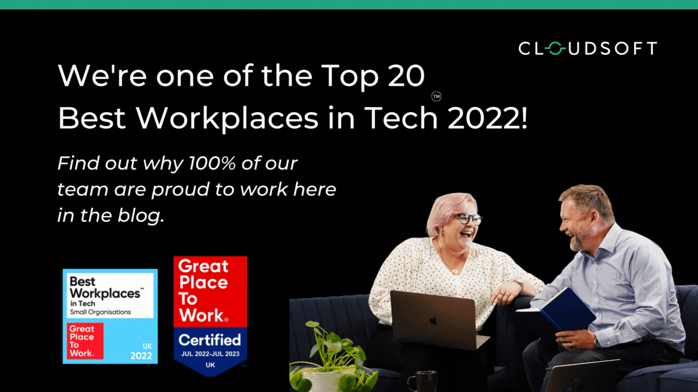We’re one of the Top 20 Best Workplaces in Tech™ for the second year running!