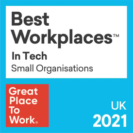 Best_Workplaces_UK_CMYK_2021 TECH_Small Organisations