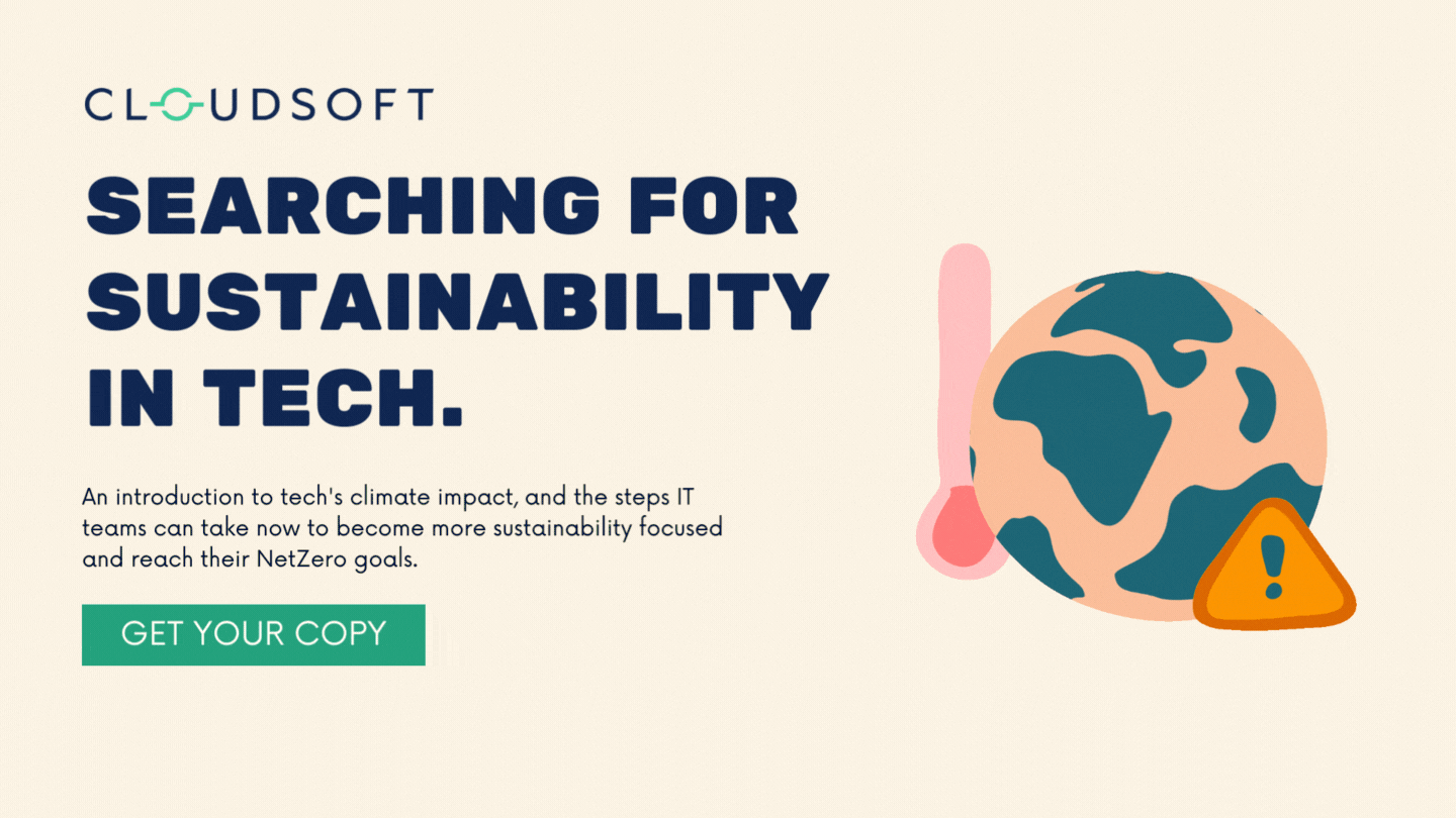 Sustainability in tech - campaign assets
