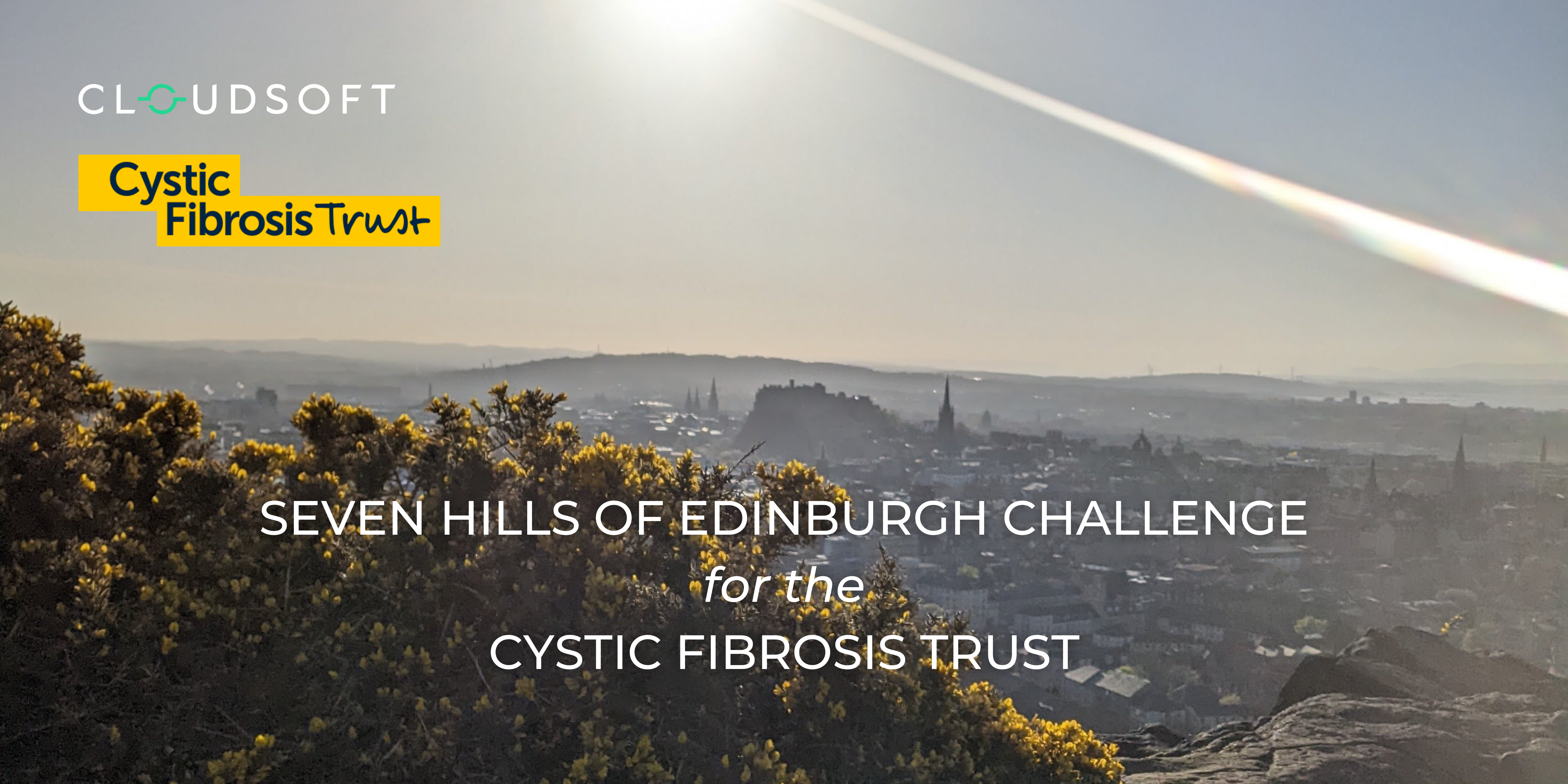 Taking on the 7 Hills of Edinburgh for the Cystic Fibrosis Trust