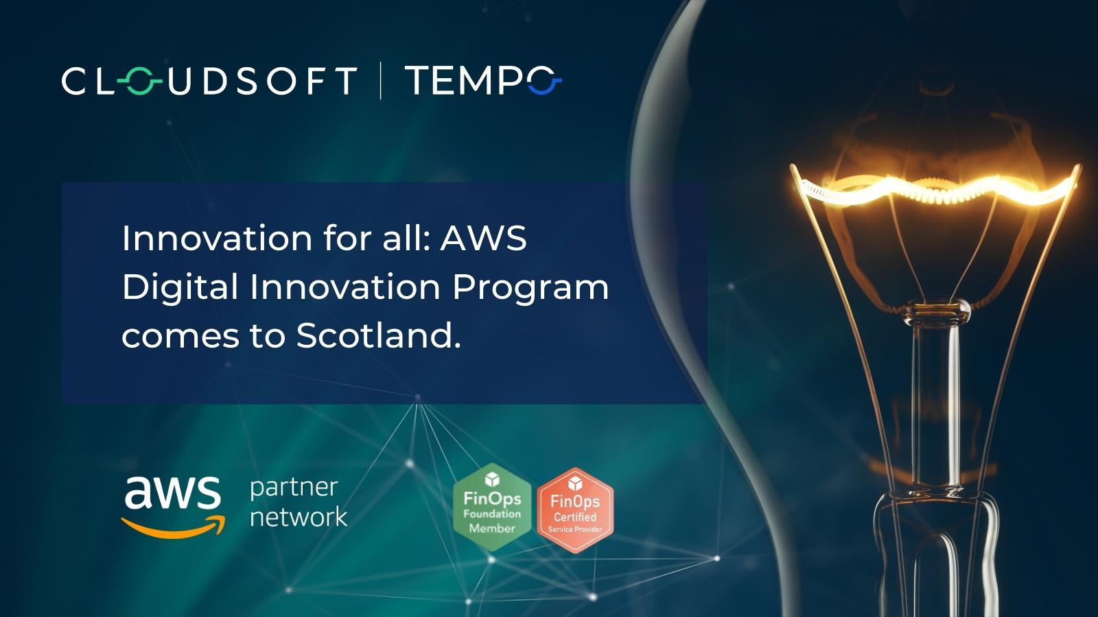 Innovation for all: AWS Digital Innovation Program comes to Scotland