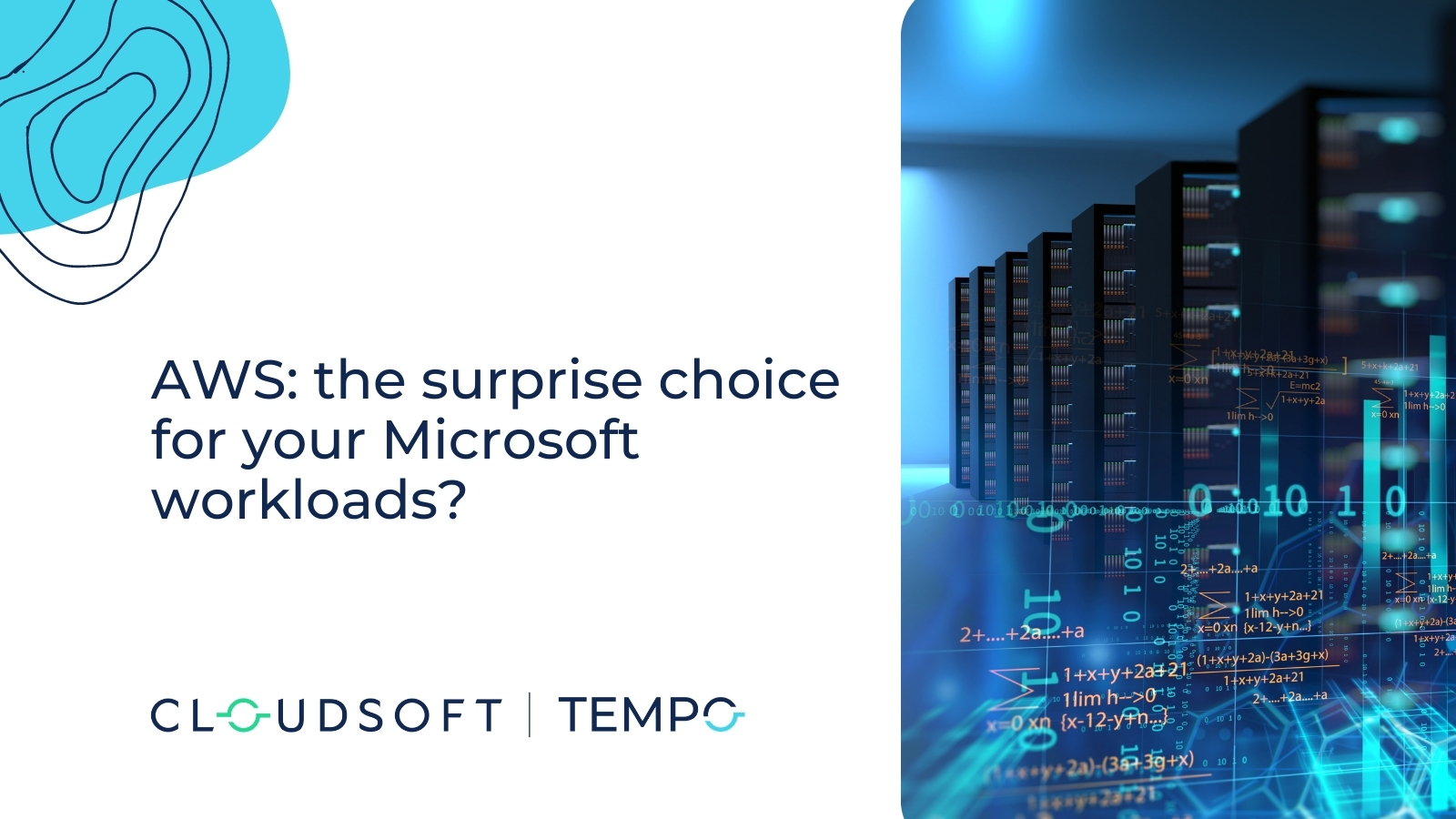 AWS | AWS: the surprise choice for your Microsoft-based applications?