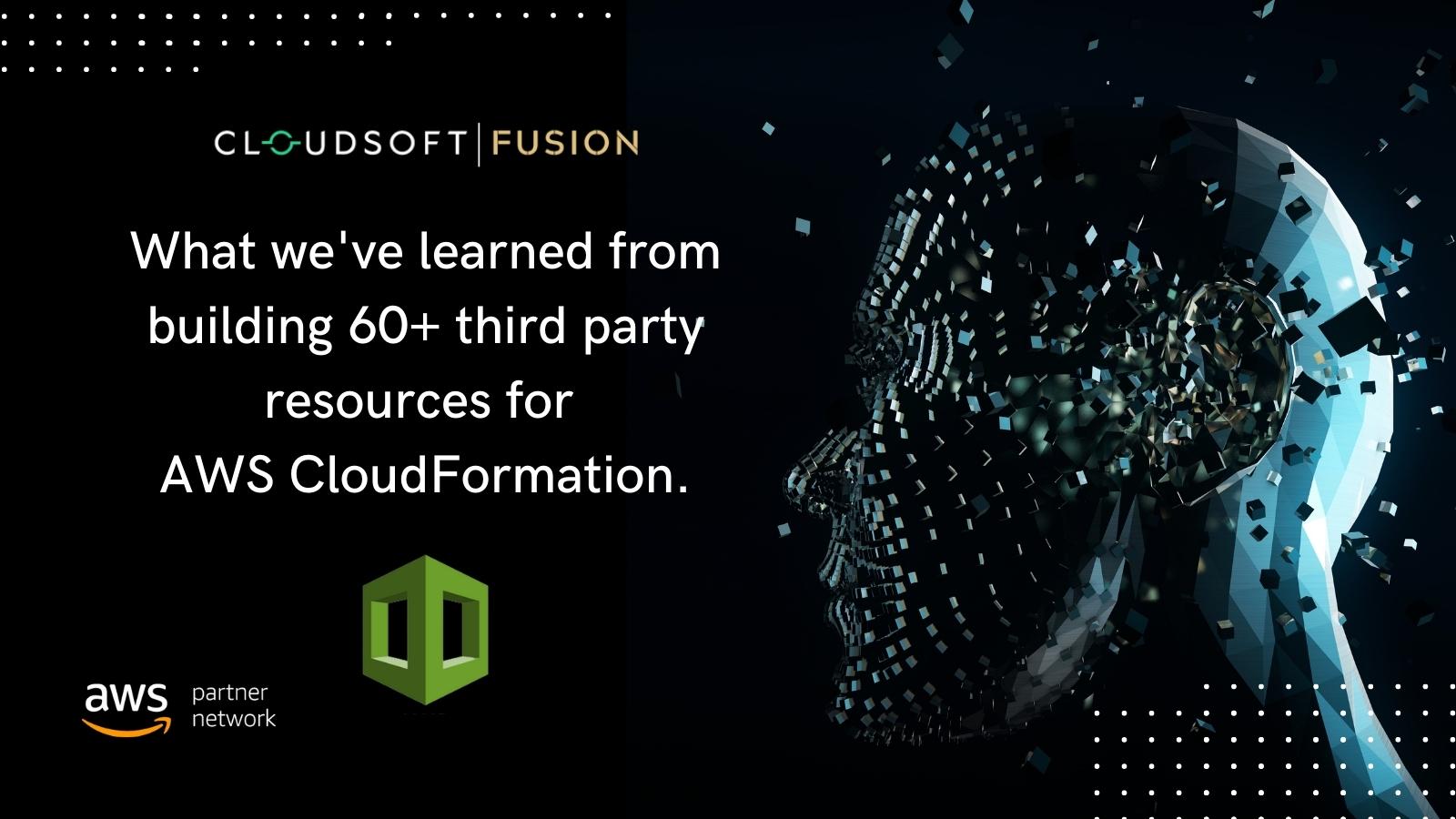 What we've learned from building 60+ third party resources for AWS CloudFormation